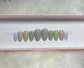 ombre autumn fall solids press-on nails by Polished by Maddie