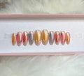 cherry lemon blueberry strawberry orange press-on nails by Polished by Maddie