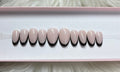 elegant classy press-on nails by Polished by Maddie